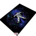 Kosmose Astronaut Vaip, Masinpestav, Libisemiskindel, Kaunistus., 55 colių / 140 cm * 79 colių / 200 cm