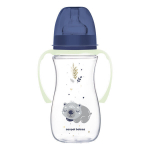 Koolikutevastane lutipudel Canpol Babies EasyStart, sinine, 300 ml