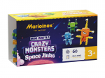 Mini ehituskomplekt Crazy Monsters Space Jinks, 60 osa