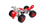 Ehituskomplekt lastele vanuses 8+, Stanley Jr. ATV, punane