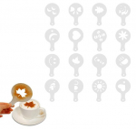 Kohvi ja magustoitude kaunistamise &scaron;abloonid