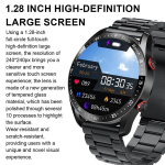 Nutikell, 1,28-tolline HD meeste nutikell, Bluetoothi k&otilde;ne, treeningu j&auml;lgija
