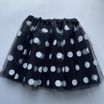 Magus Armas Y2K Retro T&auml;piline Tutu Seelik T&uuml;drukutele., Juoda