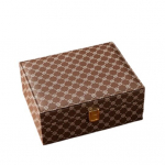 Elegantne Nahast Ehetekarp Kaelakee Konksudega - Mitmekihilise Sahtliga., Kavos spalva