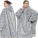 Ruuduline kampsun HuggerCozy, hall