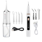 Oral Irrigator Dental Water Flosser Water Jet Ultrasonic Dental Scaler Cleaner Electr_Ultrasonic Set