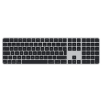 Apple Magic Keyboard with Touch ID and Numeric Keypad for Mac models with Apple silicon (USB&ndash;C) - Swedish - Black Keys MXK83S/A