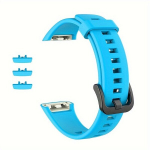 Spordi silikoonist rihm Huawei Band 6 jaoks. variant-102864, Dangaus mėlynumo