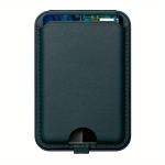 Magnetiline Kaarditasku PU Nahast MagSafe iPhone 14/13/12 jaoks, Žalias