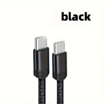 TZLRXL 100W USB-C kaabel, kiire laadimine, l&auml;ikiv viimistlus