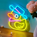 1tk Tagaplaadi Teksasest M&uuml;ts Part Neonm&auml;rk, Led Kingitus Pidu USB.