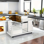 Mitmek&uuml;lgne Roostevaba Teras Kartuliviilutaja - Manuaalne K&auml;sik&auml;epidemega Kodus ja Restoranis Kasutamiseks