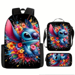 Disney Stitch 3-osaline seljakoti komplekt, Dygsnis D