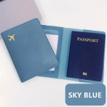 Passi ja vaktsiinikaardi hoidja, reisidokumentide korraldaja. variant-29673, Mėlyna