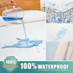 1tk Turvaline Kattemadrats - Queen - Kolledži &Uuml;hetoaline Tuba, Uus Kodu, Esimese Korteri Vajalikkus,-puuvill, Veekindel Madratsikate ja Kattelina., 120*200*35cm