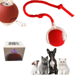 Interaktiivne p&ouml;&ouml;rlev nutipall Halpix Smart Ball, punane