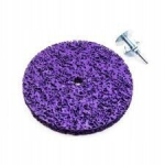 Abrasiivketas rooste jaoks, mustad mehe juuksed, 150mm Adapter