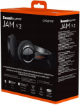 Sound Blaster Jam V2 Bluetooth K&otilde;rvaklapid Mikrofoniga - Must, M&uuml;ra T&uuml;histus, Stereoheli, Telefonide Sobivus