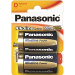 Panasonic ALR20B2-APB Alkaline akumulatorid. D Bronze PK2.