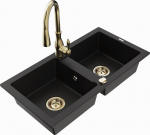 Graniidist k&ouml;&ouml;givalamu Mexen Mario koos segisti ja sifooniga, Black+Gold