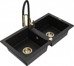 Graniidist k&ouml;&ouml;givalamu Mexen Mario koos segisti ja sifooniga, Black+Black/Gold