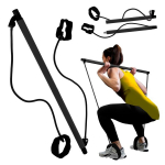Pilates treeningkepp elastsete ekspanderitega &ndash; universaalne kogu keha treenings&uuml;steem 4FIZJO