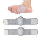 Turismivarustus, r&otilde;ivaste ja jalan&otilde;ude hooldustooted,Jalakaare tugisisetallad | Silikoonpadjad lamedate jalgade korrigeerimiseks ja kaitseks &uuml;mbermineku eest, valged