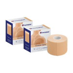 Kinesioloogiline teip Nordeplast 5cmx5m, beež, 2 tk