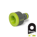 Kraaniliitmik sisekeermega 3/4" / 1/2" Bradas LIME LINE