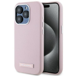 Karl Lagerfeld KLHMP15LPGMSRPP iPhone 15 Pro 6.1" r&oacute;żowy|pink hardcase FW Metal Plate MagSafe