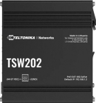 Teltonika switch TSW202 PoE+ L2 managed 8 10/100/1000, 2 SFP ports |