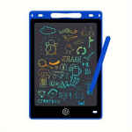 Digitaalne joonistustahvel K&auml;ekirja Tahvel, Kustutatav Graffiti Tahvel, 21.59 Cm LCD., Mėlyna