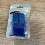 USB pulk 2tk 4GB-128GB Kaks-&uuml;hes Kiire Andmekandja USB M&auml;lupulk, Mėlyna