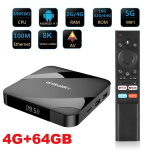 Digiboks Android 14.0 Smart TV Box 8K HD Smart TV digiboks AV1 Kahe WIFI BT h&auml;&auml;lpuldiga 3D Video Meediumipleier Kodukino TV Boks, 4G 64GB;EU Plug