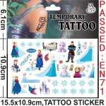 Disney Frozen Printsesside T&auml;toveeringu Kleebised - Anna & Elsa., Cg-013