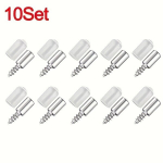 Komplekt Isel&otilde;ikav Kruvi Kummist H&uuml;lss Laminaat Tugi Kapiklaasi Jagaja Nael.