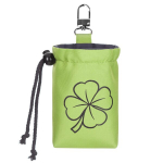 Hobbydog maiustuste kott Light Green Clover, 18x5x12 cm
