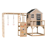 Laste puidust m&auml;nguv&auml;ljak, m&auml;ngumaja, Wendi Toys M21G-G, hall, 360 x 197 x 242 cm