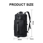 Veekindel seljakott: kingalahter, kuiv-m&auml;rja eraldusv&otilde;ime, suur reisivarustus