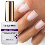 Tinovo Uno Piimvalge K&uuml;&uuml;nte Tugevdaja 12ml - Alkoholivaba, Keratiiniga Rikastatud.