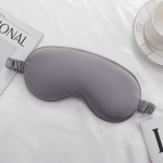 Kahepoolne Siidilaadne Magamismask Pehme Silmakate Reisimiseks. , One size
