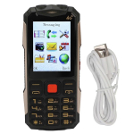Telefon 2,8-Tollise Hd-Ekraaniga Eakate Mobiiltelefon 2G Kahe Sim-Kaardiga Kahekordne Ooterežiim 4800 Mah Valjuh&auml;&auml;ldid Eakate Mobiiltelefon Koos H&auml;&auml;lsaatega, Roheline