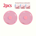 2tk Taaskasutatav Pesumasina Karvap&uuml;&uuml;dja - Sinine/Roosa , Rožinė