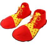 Suured V&auml;rvilised Klouni Kingad Klouni Meelelahutaja