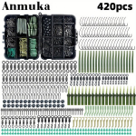 420-osaline Karpkala P&uuml;&uuml;gitarvikute Komplekt - Multifunktsionaalsed Konksud, Kaasaskantav Karp & Rohkem