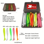 31/33/51/61/81tk Kalap&uuml;&uuml;gi Lantide Komplekt, Sabaujukaga Swimbait ja Jigipea Konksu Komplekt, Kalap&uuml;&uuml;gi Tarvikud. , 12cm-31vnt komplektas