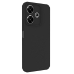 Evelatus Premium Magsafe Soft Touch Silikoon Tagakaan Xiaomi Redmi 13 4G Must