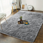 1tk, Magamistuppa Vaip, Fluffy Elutuba Vaip, Roheline Pehme Vaip., 122 * 183 cm / 48,03 * 72,05 colio