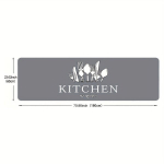 K&ouml;&ouml;gitarbed Tr&uuml;kitud Vaip, Libisemisvastane &Otilde;likindel P&otilde;randamatt., 50x80cm-pilka