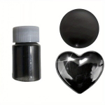 20ml Vaikse Pigmentt&auml;iteaine P&auml;rlmutterv&auml;rv V&auml;rvaine UV Epoksiidine Vaik., Juoda